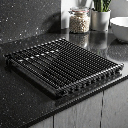 Fryzenta Full Black Roll-Up Dish Rack